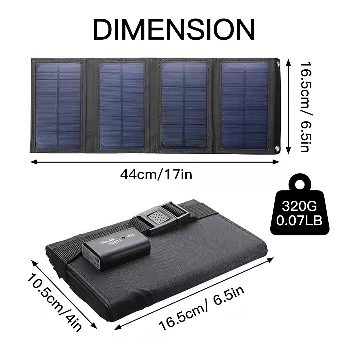 Panneau Solaire Portable 60W Pliable 4