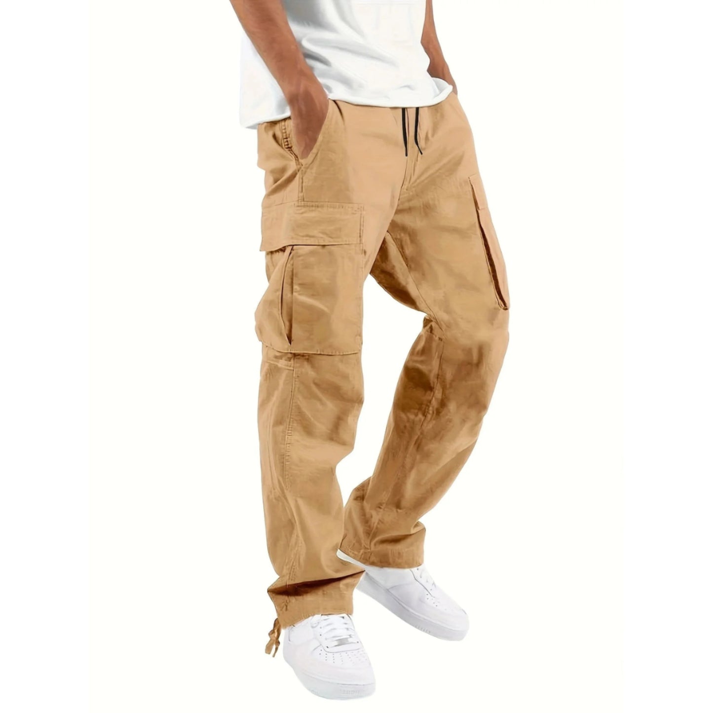 Pantalon Cargo Homme Coupe Droite Pratique 5