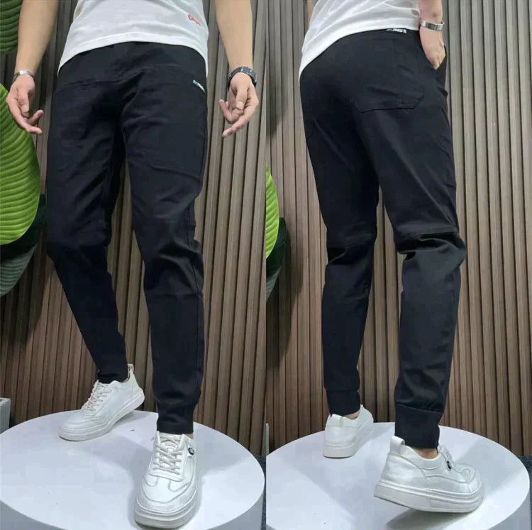 Pantalon Cargo Homme Élastique Moderne 1