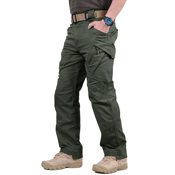 Pantalon Cargo Homme Tissu Résistant Coupe Fonctionnelle - Foivo