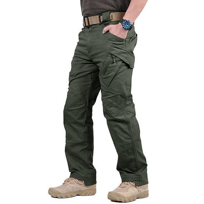 Pantalon Cargo Homme Tissu Résistant Coupe Fonctionnelle - Foivo