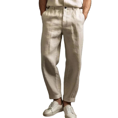 Pantalon Homme Coton Léger Coupe Décontractée - Foivo