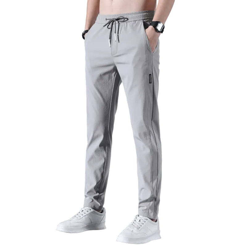 Pantalon Homme Tissu Technique Coupe Moderne - Foivo