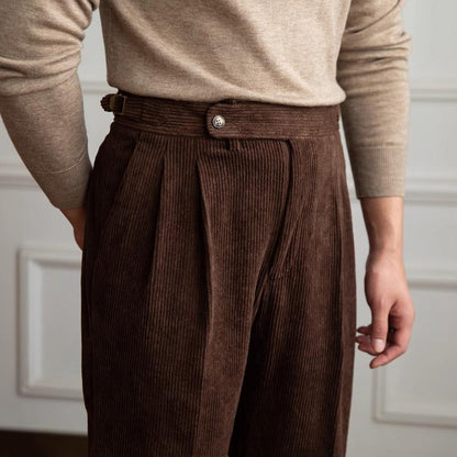 Pantalon Homme Rétro Confortable 11
