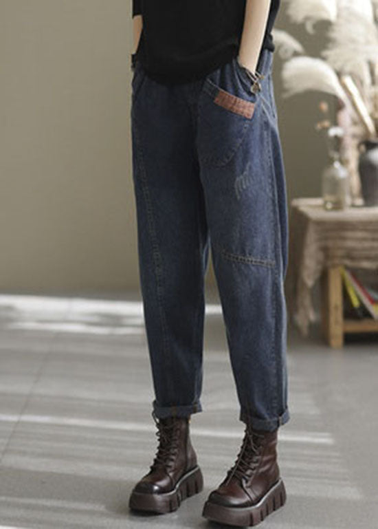Pantalon en Denim Élastique pour Femme 2