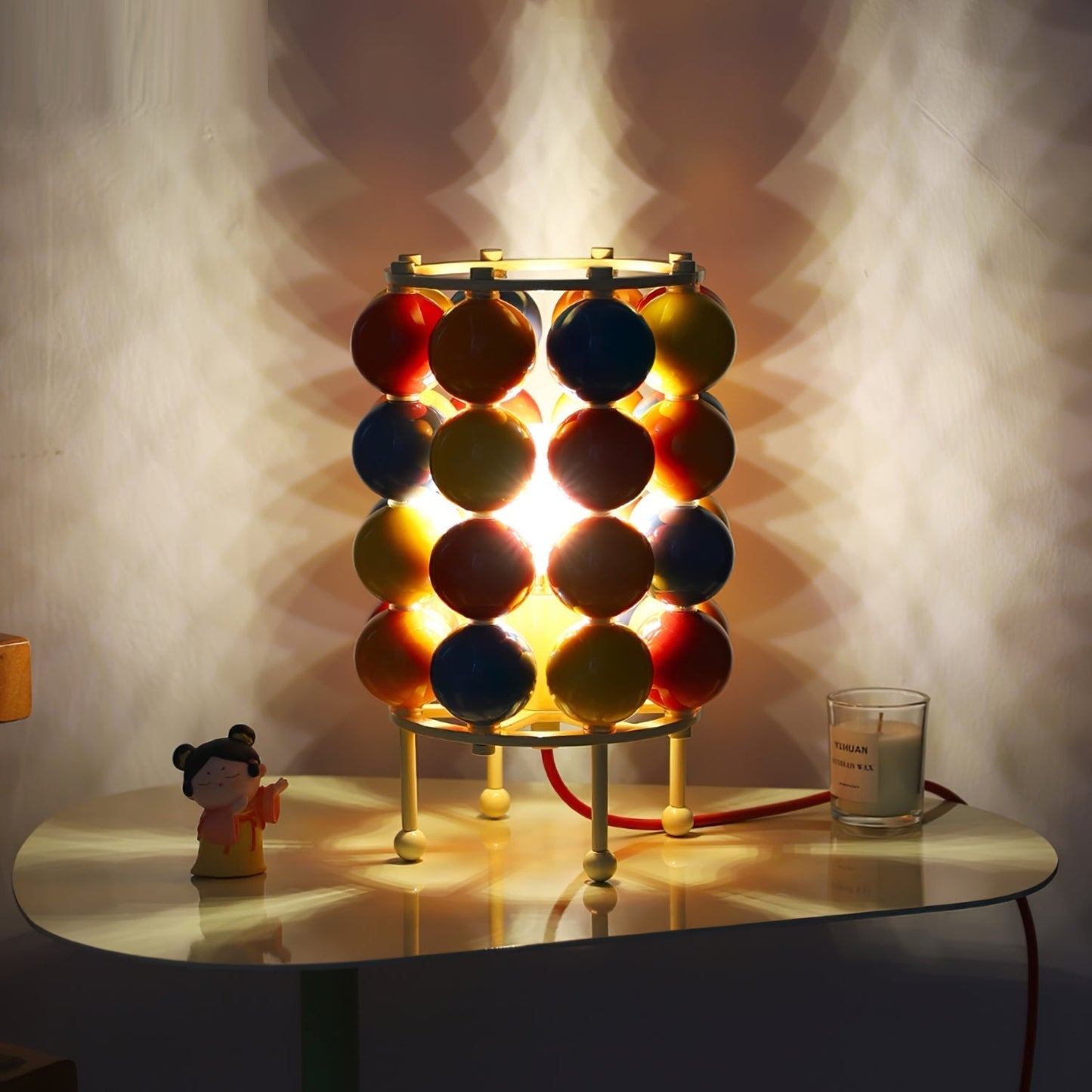 Lampe de Table Rondelle Élégante