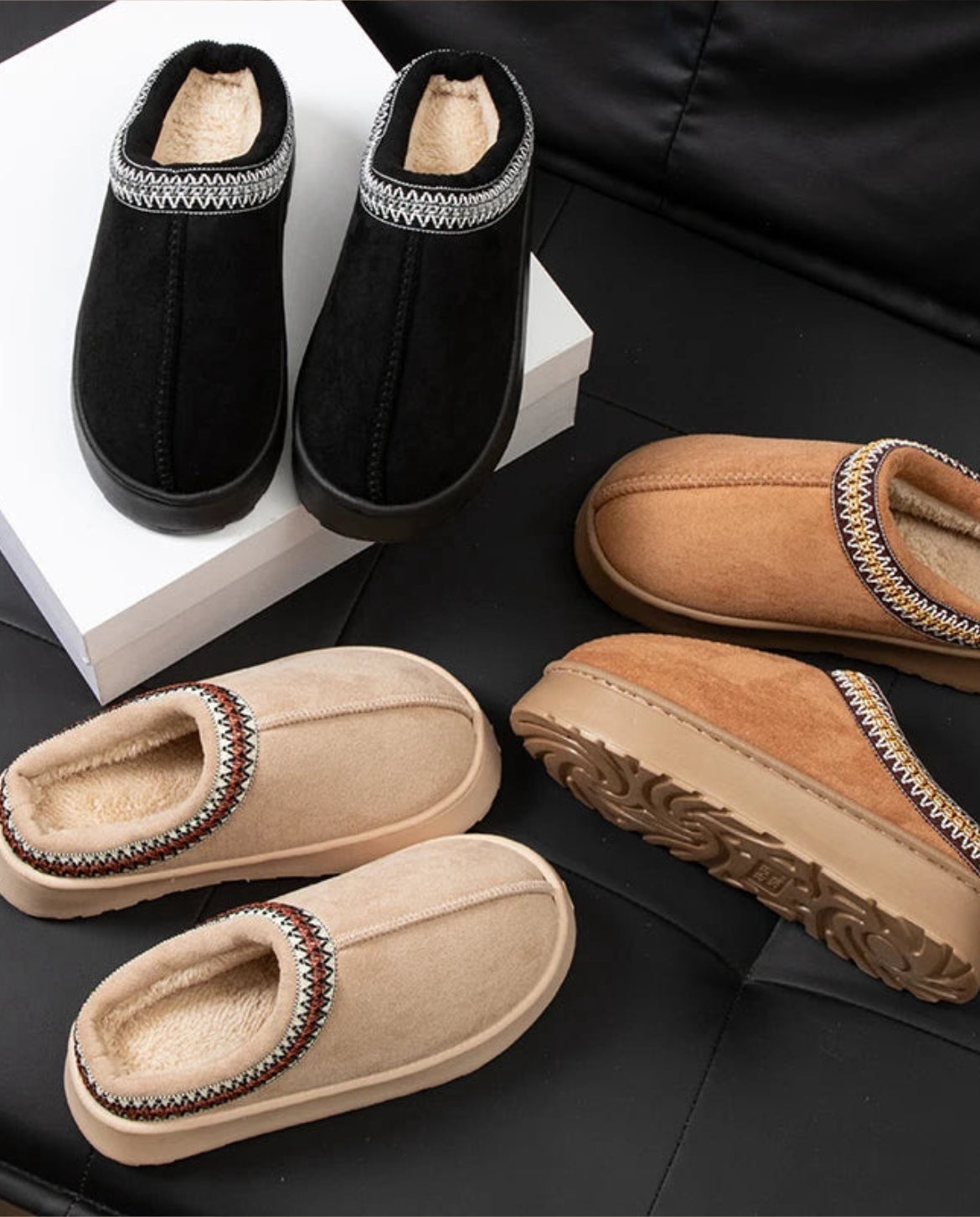 Pantoufles d'hiver Confortables pour Femmes 5