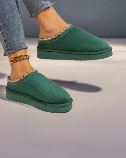 Pantoufles d'hiver Confortables pour Femmes 8
