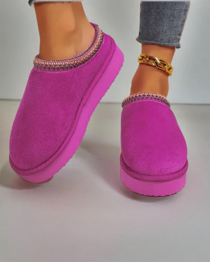 Pantoufles d'hiver Confortables pour Femmes 9