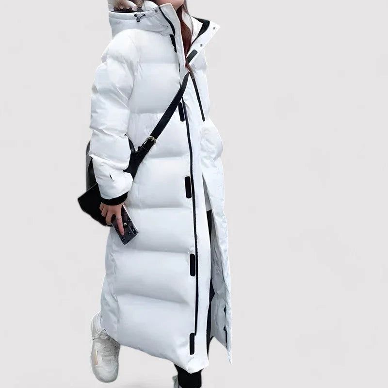 Parka Longue Femme Imperméable Chic 3