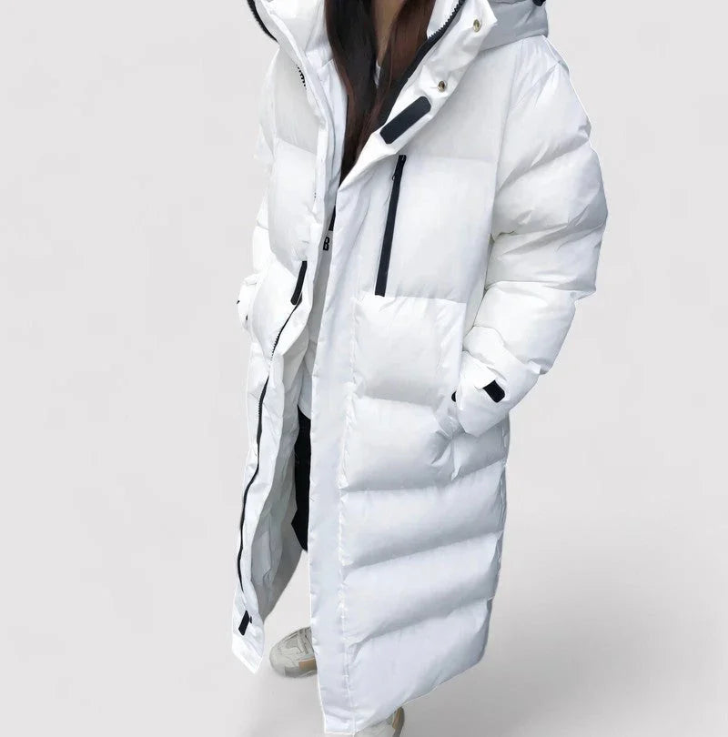 Parka Longue Femme Imperméable Chic 4