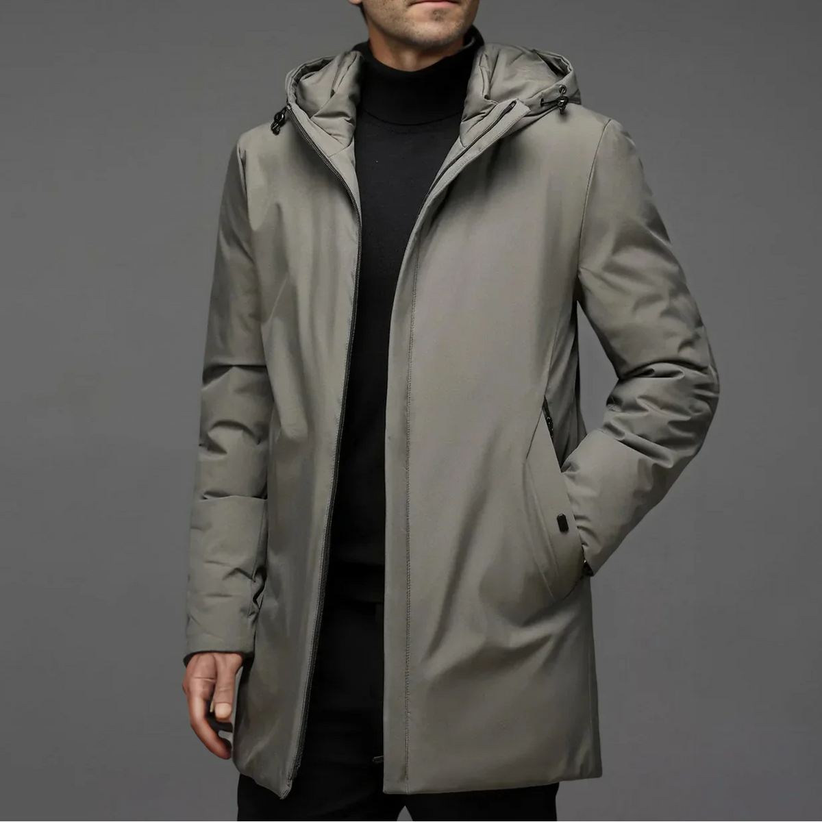 Parka d'hiver pour hommes Coupe-vent 1