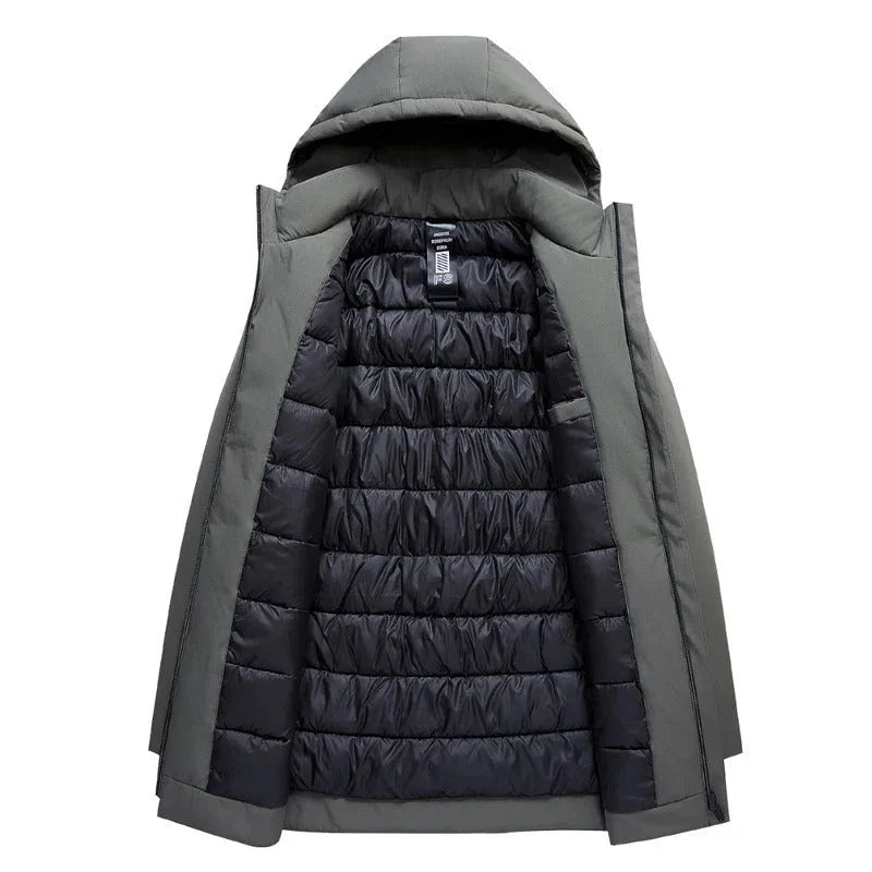 Parka d'hiver pour hommes Coupe-vent 3