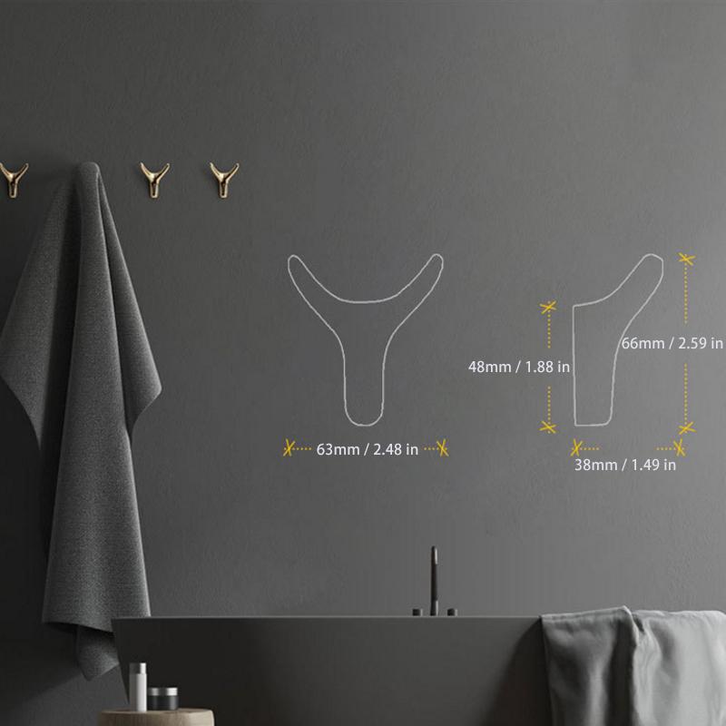 Patère Mural Tête de Taureau Design Accrocheur 4