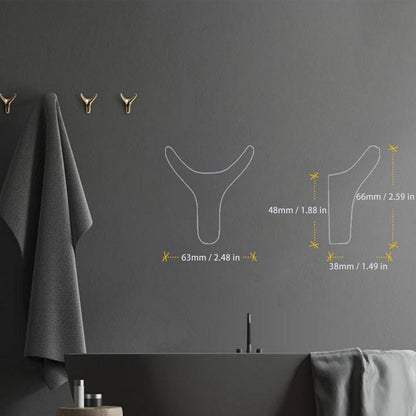 Patère Mural Tête de Taureau Design Accrocheur 4