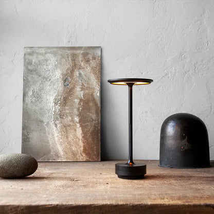 Lampe de Table Élégante à Ligne Géométrique