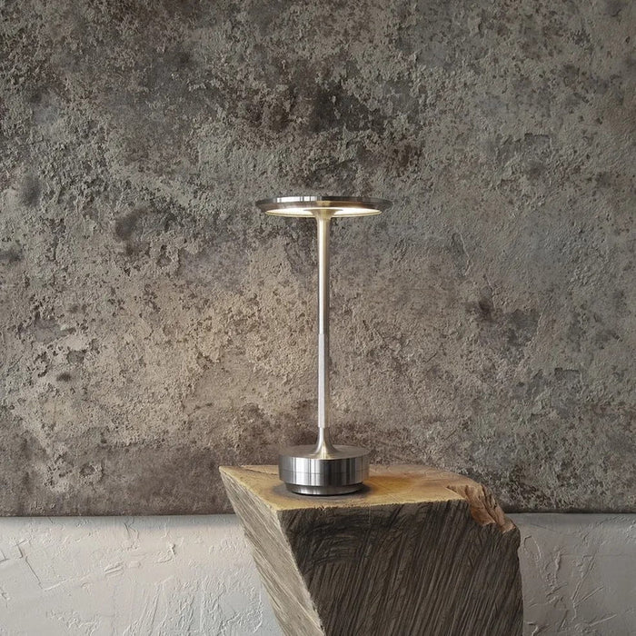 Lampe de Table Élégante à Ligne Géométrique