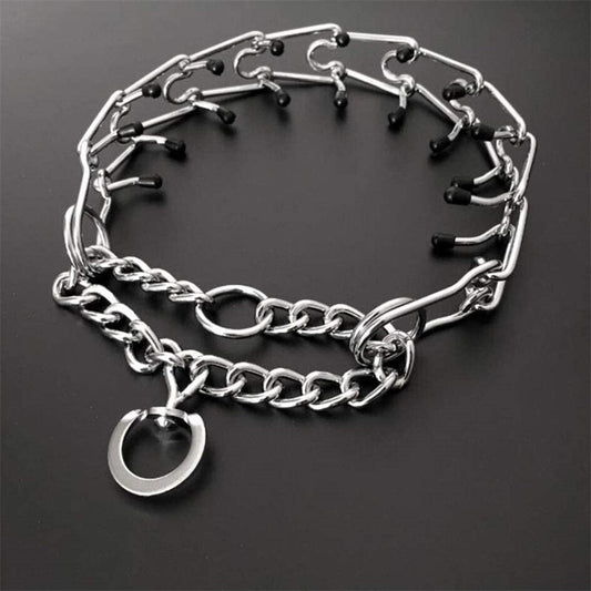 Collier d'Entraînement Canin Régulable avec Pointes Métalliques - Foivo