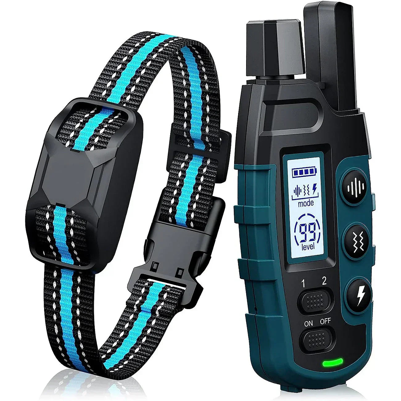 Collier Anti-Aboiement Réglable - 1000m, Rechargeable, Étanche