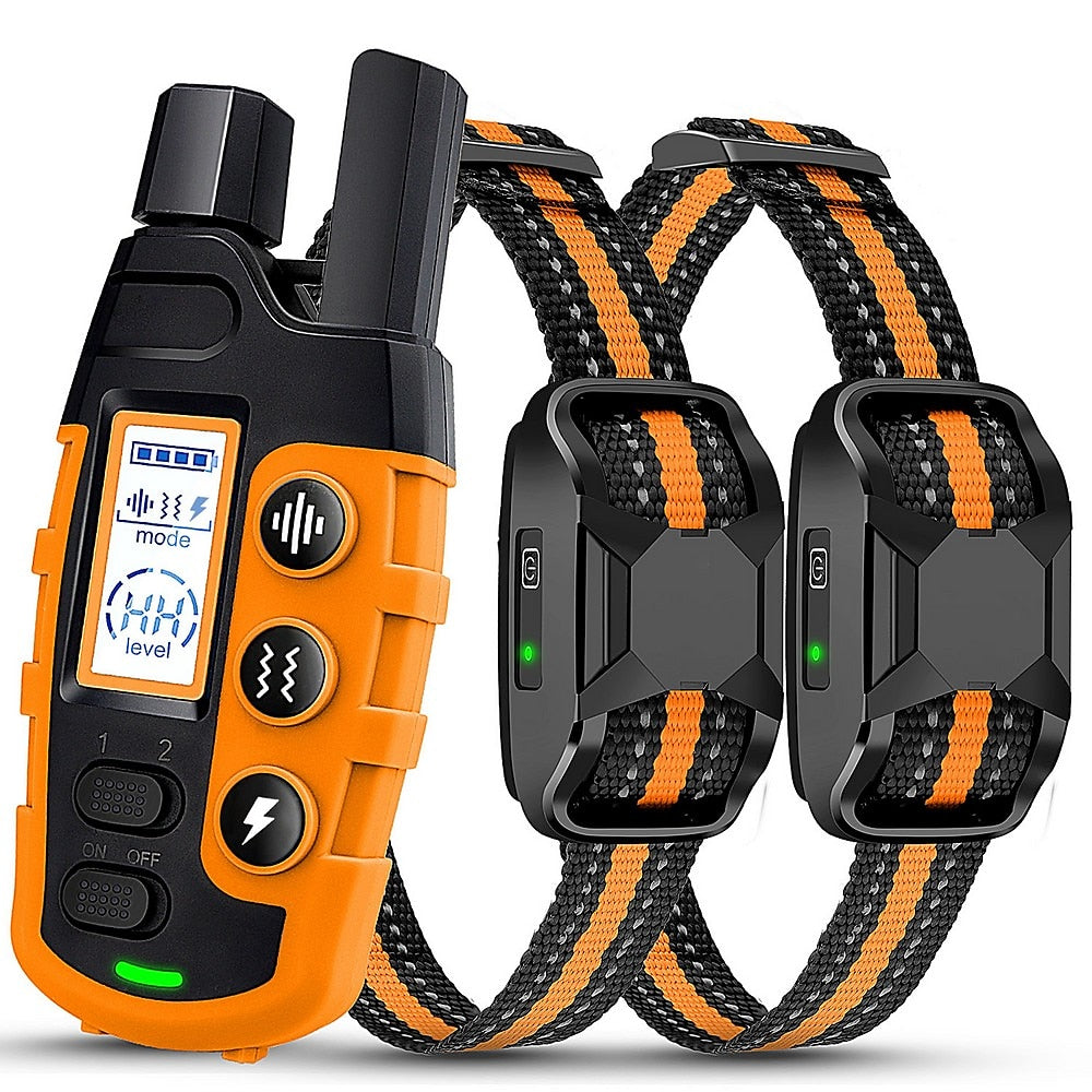 Collier Anti-Aboiement Réglable - 1000m, Rechargeable, Étanche