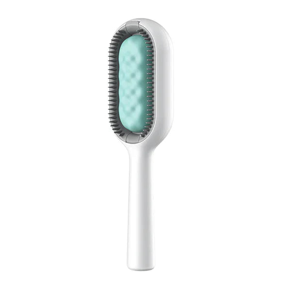 Peigne Animaux de Compagnie Ergonomique Manche Confortable - Foivo
