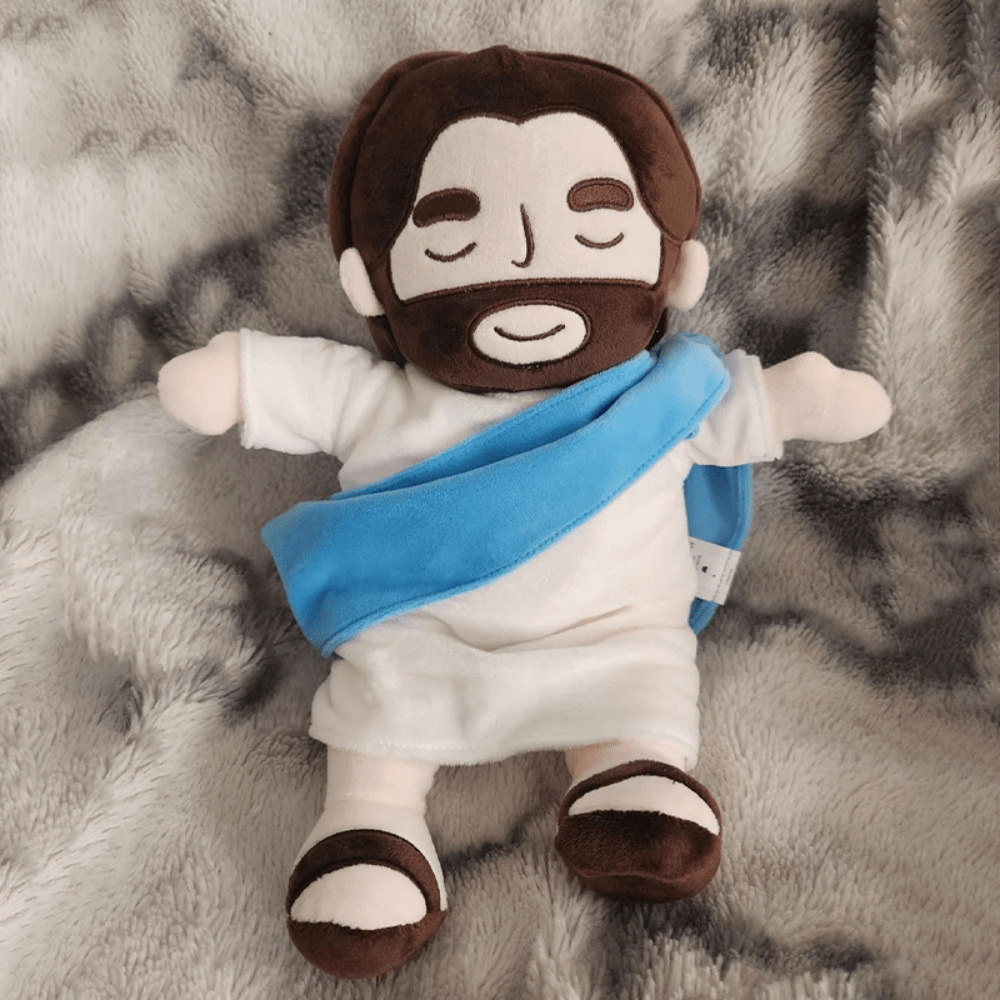 Peluche Jésus Compagnon de Sommeil Apaisant 1