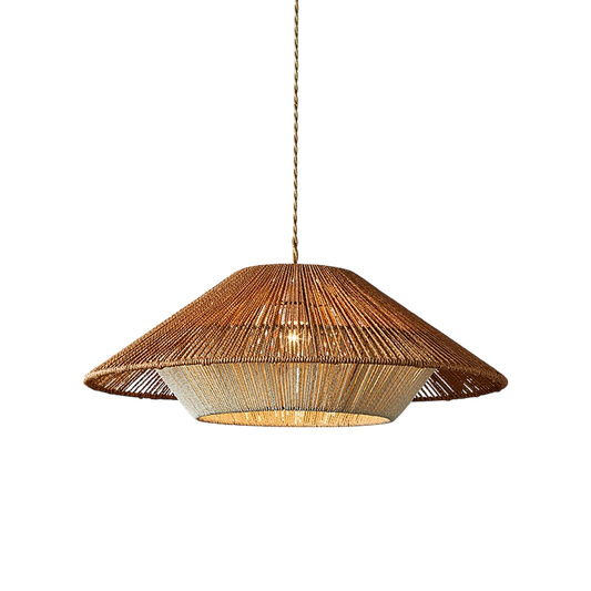 Lampe Suspendue Bambou Chic et Douce - Foivo