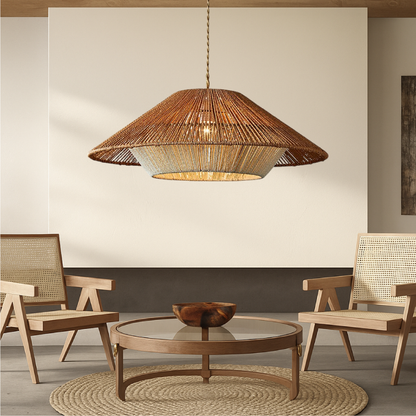 Lampe Suspendue Bambou Chic et Douce
