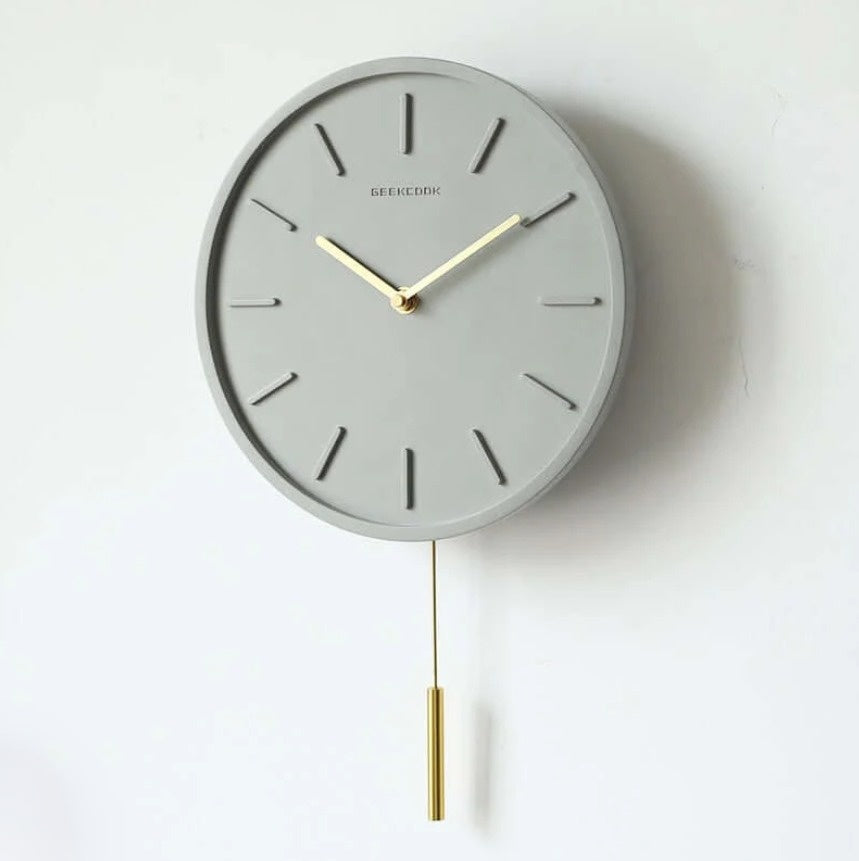 Horloge Murale Design Nordique Moderne