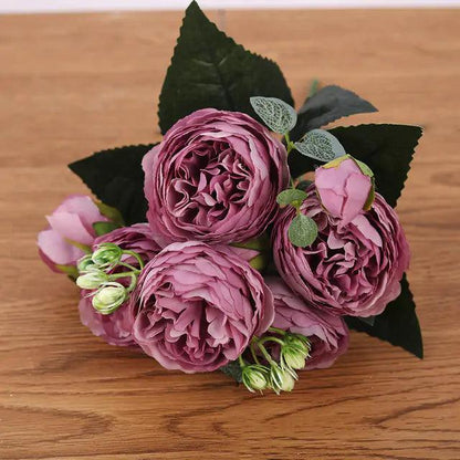 Composition de Fleurs Artificielles Élégantes