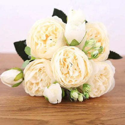 Composition de Fleurs Artificielles Élégantes