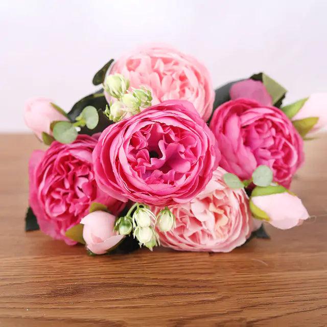 Composition de Fleurs Artificielles Élégantes