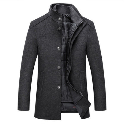 Manteau Homme Classique Élégant Hiver