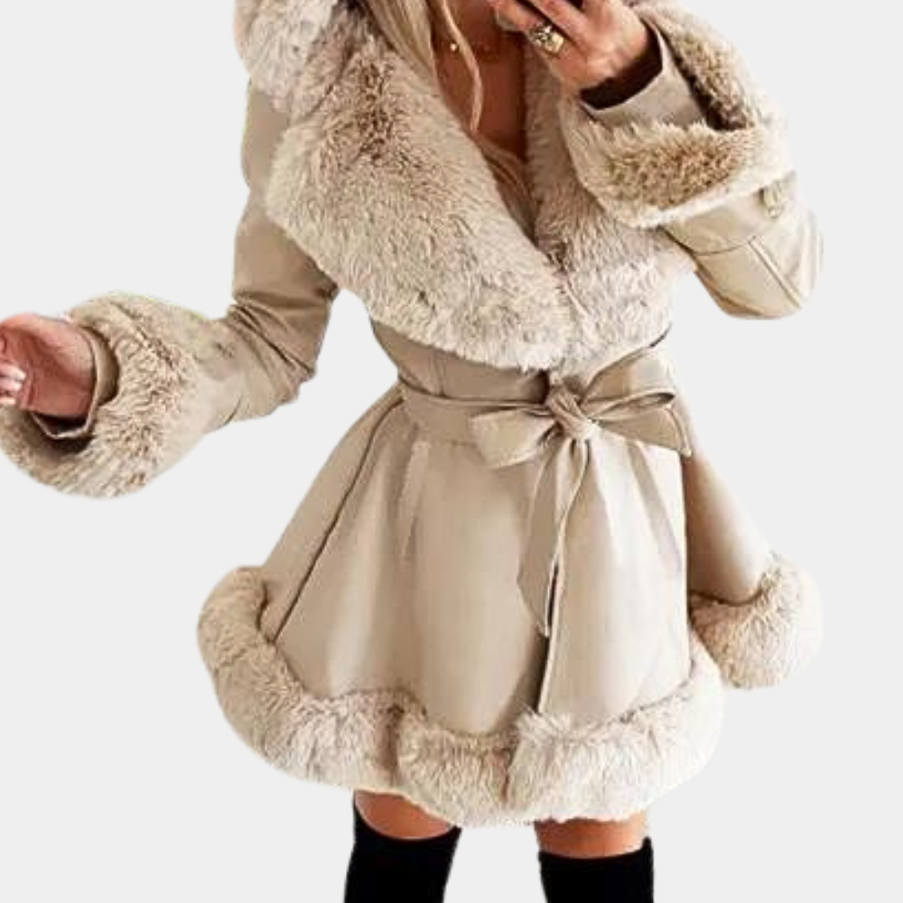 Veste Hiver Féminine Chic avec Capuche - Foivo