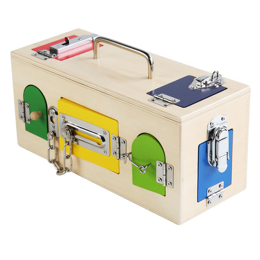 Boîte de Créativité Enfant - Jouets Éducatifs en Bois - BlxckFR