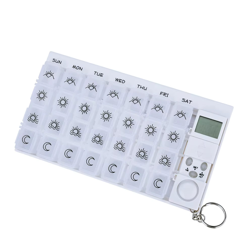 Pilulier Intelligent Unisexe avec Alarme Programmable - Foivo