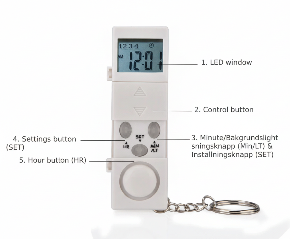 Pilulier Intelligent avec Alarme Programmable 2