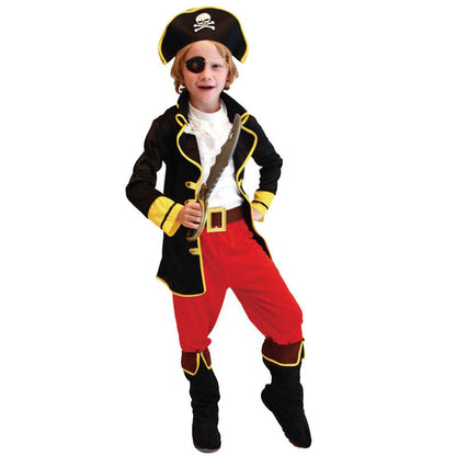 Costume de Pirate Enfant | Déguisement Aventurier pour Halloween