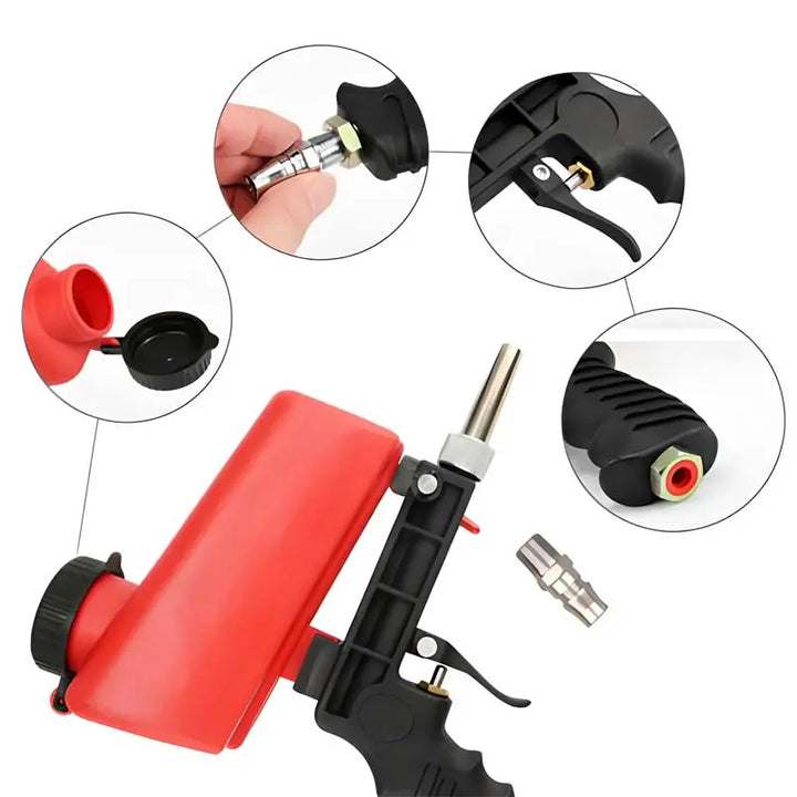 Pistolet de Sablage Polyvalent pour Rénovation 4