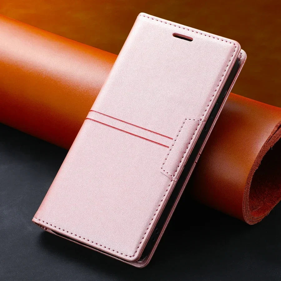 Étui Téléphone Portefeuille Google Pixel | Résistant avec Poches Cartes