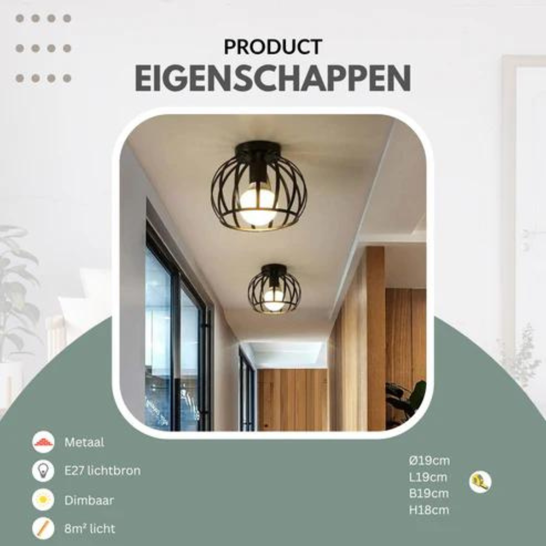 Plafonnier Design Ouvert Moderne Pour Salon - Luminaire LED Polyvalent 2