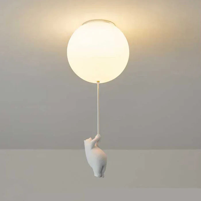 Plafonnier Enfant Ours et Ballon 10