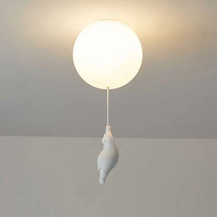 Plafonnier Enfant Ours et Ballon 9