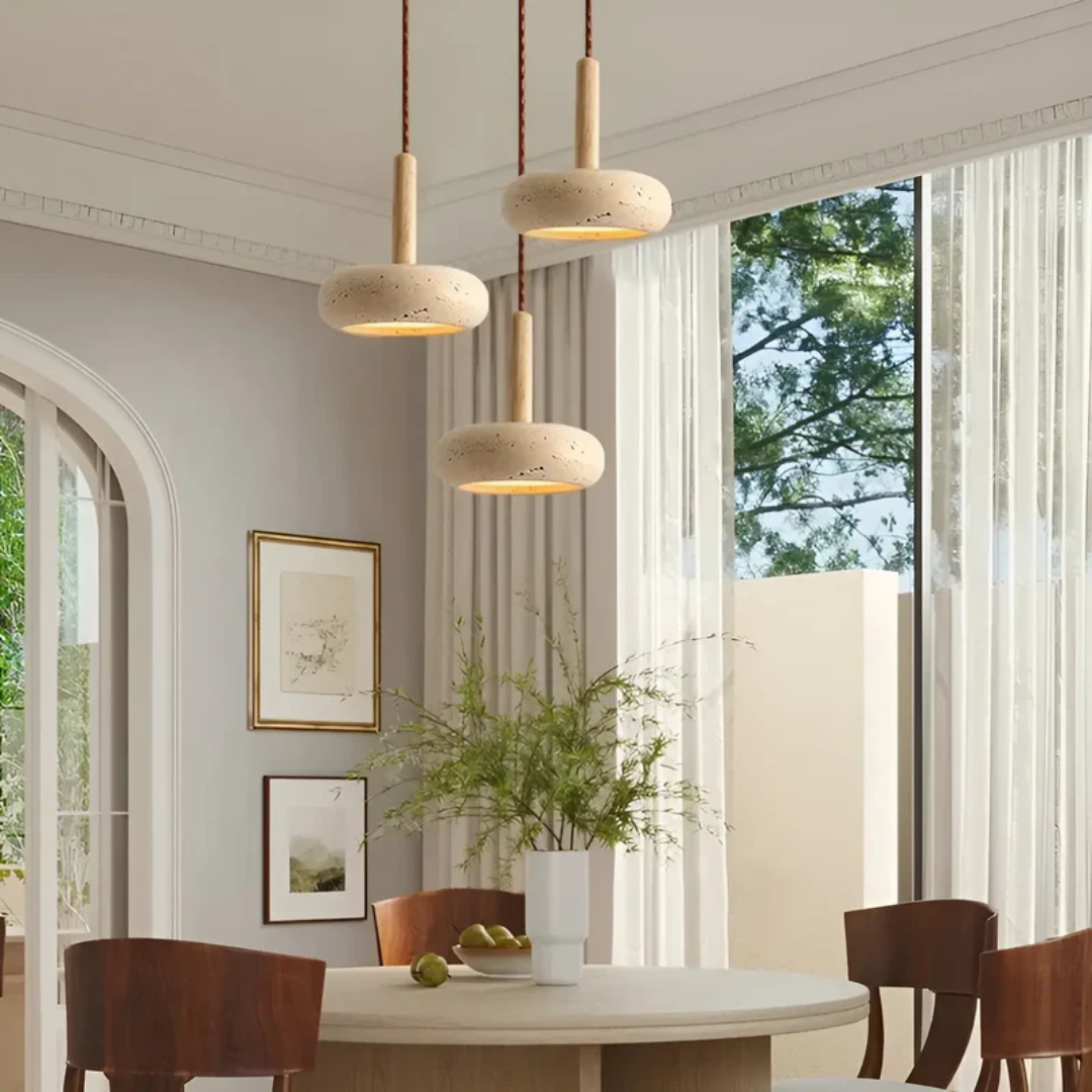 Plafonnier Japonais Design Rétro 1