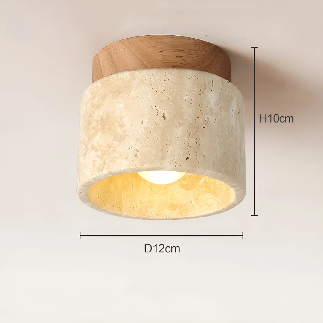 Plafonnier Japonais Design Wabi Sabi 2