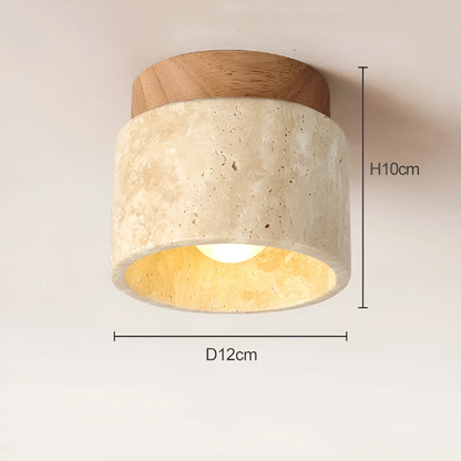 Plafonnier Japonais Design Wabi Sabi 2