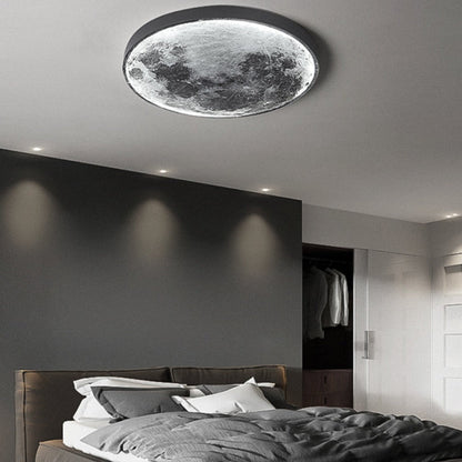 Plafonnier LED 3D Lune ou Terre 3
