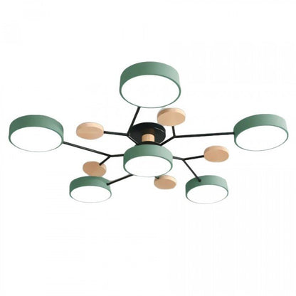 Plafonnier LED Design Ramifié Pour Salon Moderne Éclairage LED Plafond 14