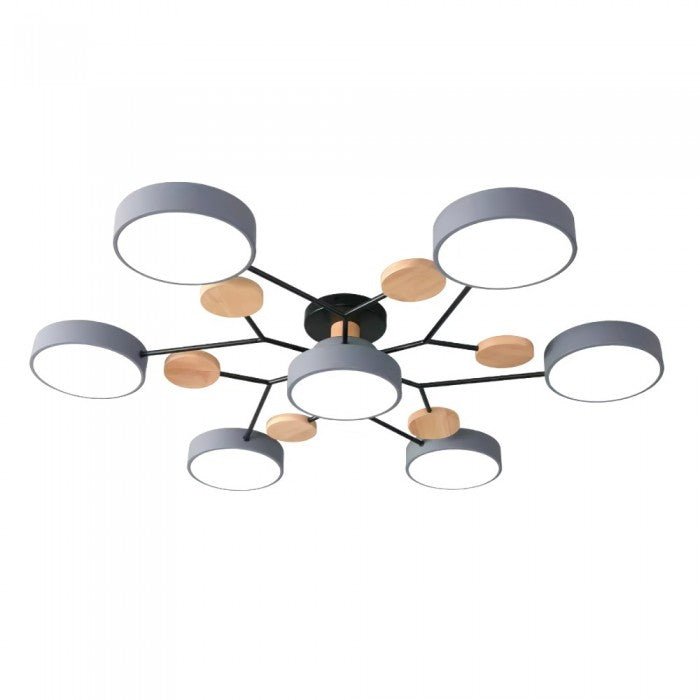 Plafonnier LED Design Ramifié Pour Salon Moderne Éclairage LED Plafond 16