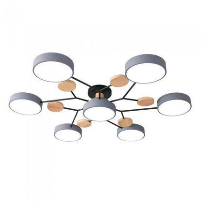 Plafonnier LED Design Ramifié Pour Salon Moderne Éclairage LED Plafond 16